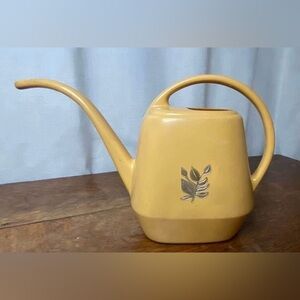 Vintage Yellow Watering Can
